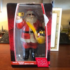 8” KEVIN HARVICK SANTA FIGURINE